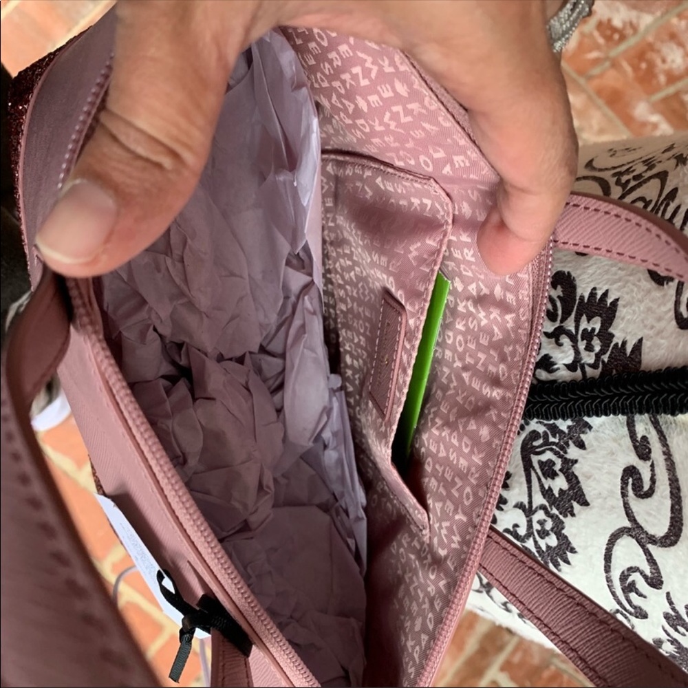 Kate Spade Greta court glitter satchel +wallet set - Picture 5 of 8